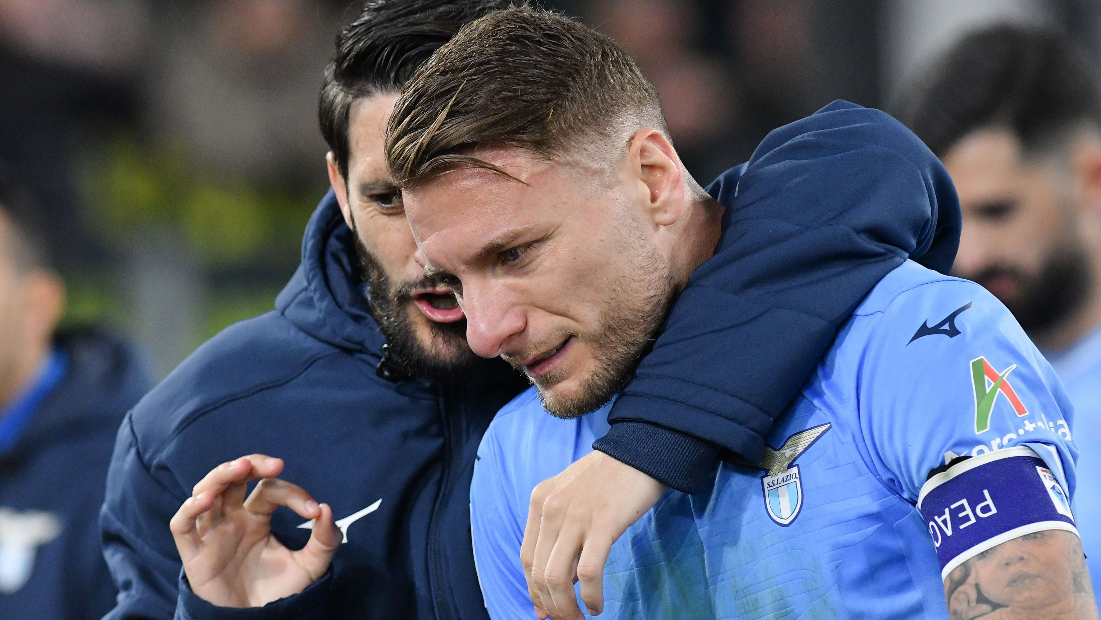 Immobile em partida da Lazio
