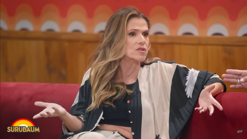Ingrid Guimarães participou do Surubaum, programa de Giovanna Ewbank e Bruno Gagliasso