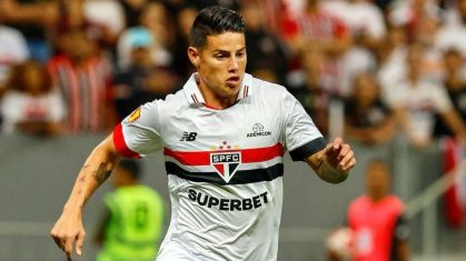 James Rodríguez, jogador do São Paulo