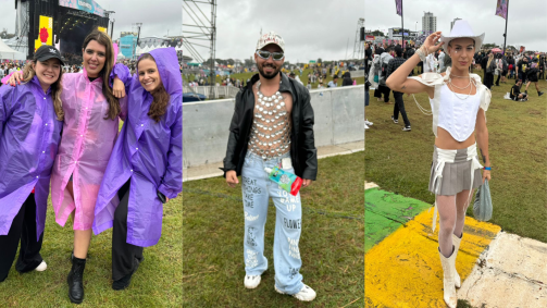 Frio e chuva marcaram o primeiro dia do Lollapalooza 2024