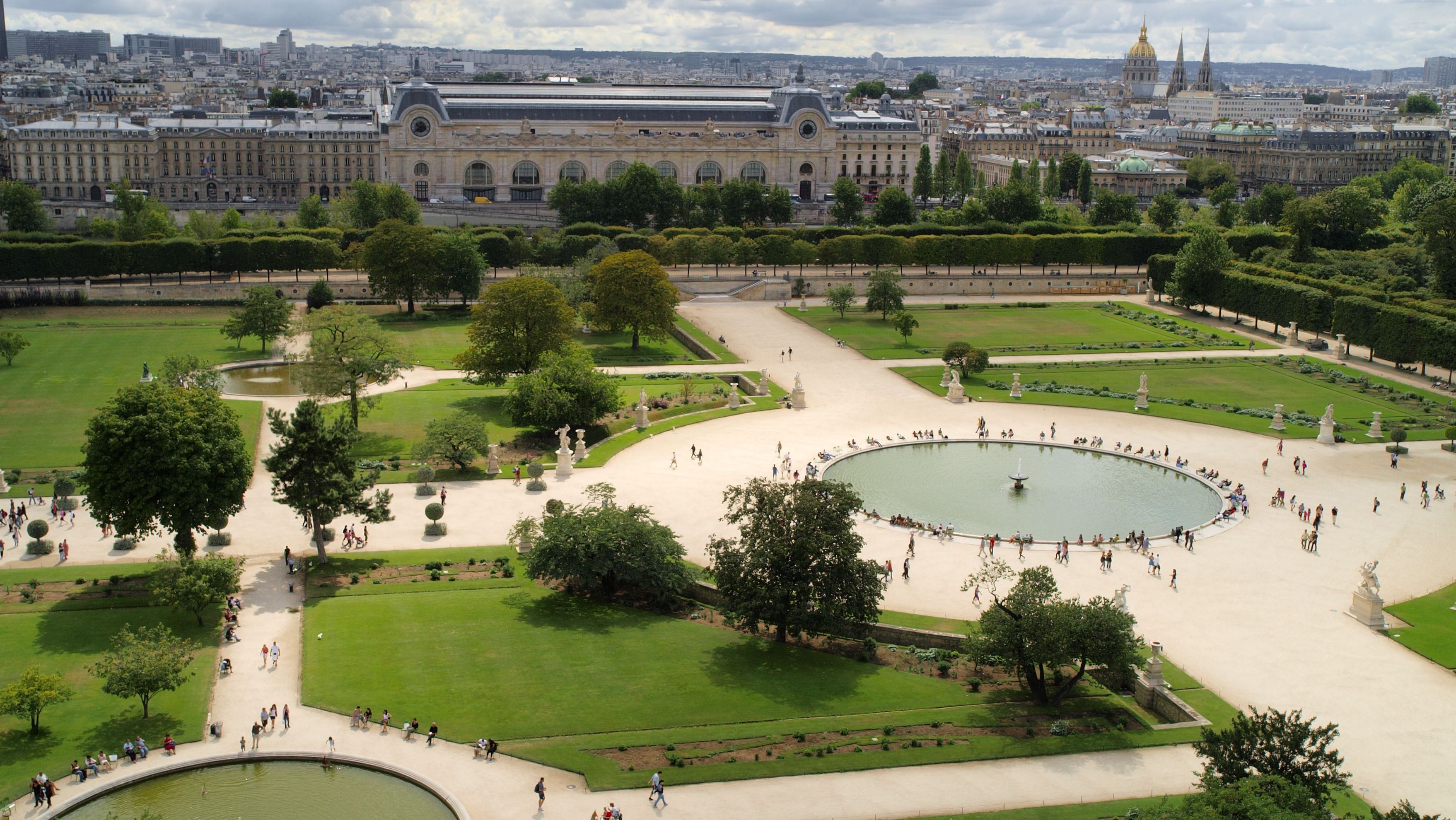 Jardim das Tulherias, em Paris / Foto: Getty Images