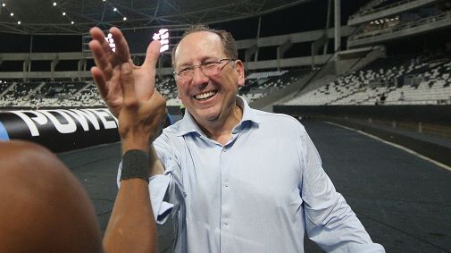 John Textor no Nilton Santos