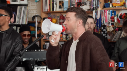 Justin Timberlake lançou seu Tiny Desk nesta segunda-feira (18)
