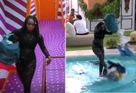 BBB24: Leidy Elin joga roupas de Davi na piscina após discussão no Sincerão