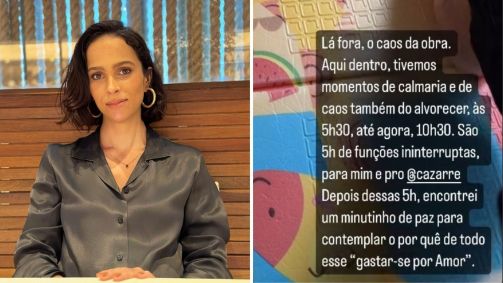 Letícia Cazarré é casada com o ator Juliano Cazarré