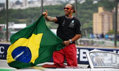 Hamilton faz texto para celebrar três anos como cidadão honorário do Brasil