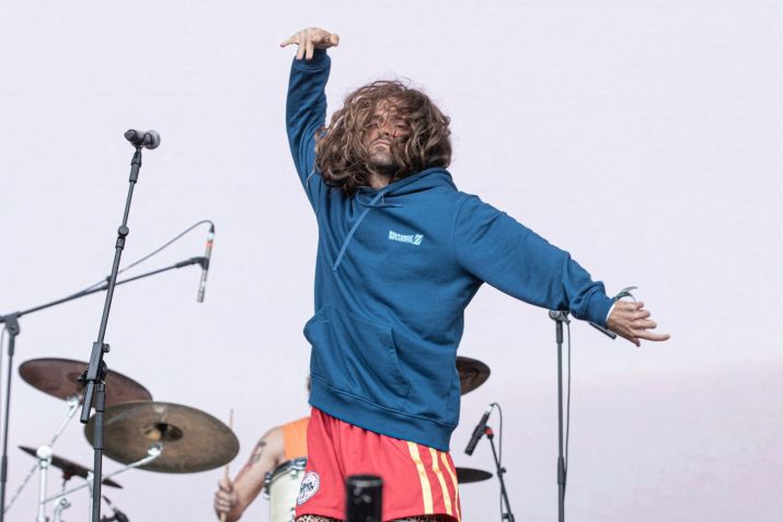 A banda Rancore se apresenta no Lollapalooza 2024 na sexta-feira (22) / Van Campos/Agnews