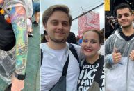 Lollapalooza: espera pelo Blink-182 tem tatuagem, lua de mel e grade disputada