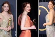 Além do Oscar, relembre outros looks de Emma Stone em premiações