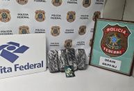 Homem é preso com 4,4 kg de maconha no aeroporto do Galeão