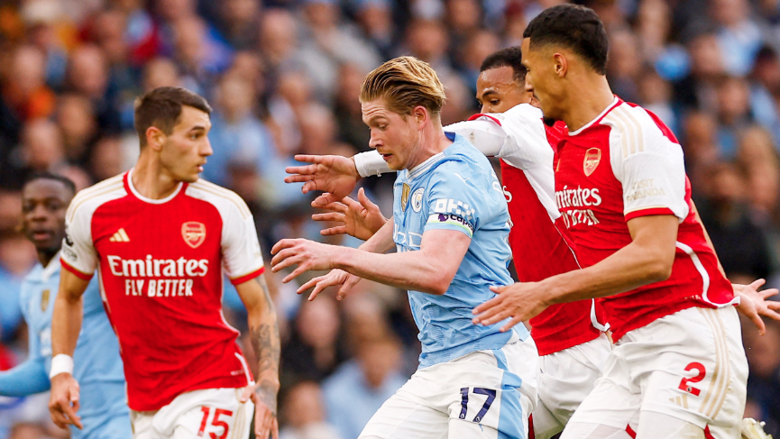 Manchester City e Arsenal empataram na Premier League