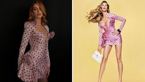 Marina Ruy Barbosa usa mesmo look de Gisele Bündchen