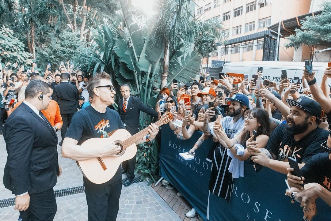 mark hoppus blink 182 sao paulo