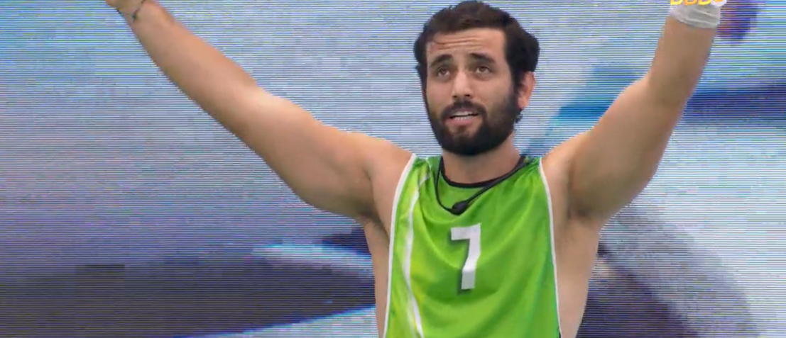 Matteus vence Prova do Anjo pela 4ª vez • Reprodução/ Globo