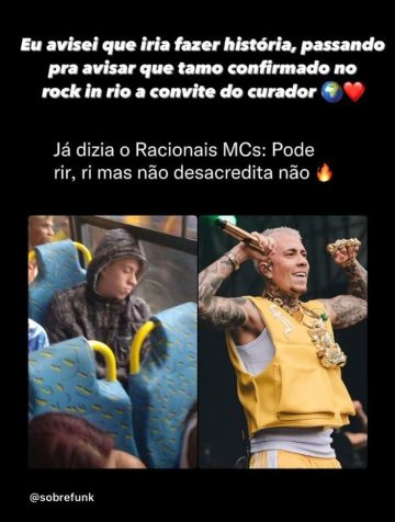 MC Daniel confirma show no Rock in Rio / Reprodução/MC Daniel/Instagram