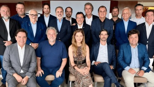 Membros da Libra reunidos em São Paulo para discussão sobre direitos de transmissão do bloco