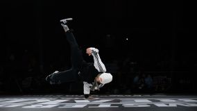 Menno van Gorp em competição em Amsterdã