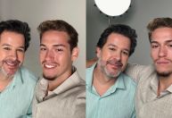 Murilo Benício homenageia filho com Antonelli em aniversário: "Filho do Clone"