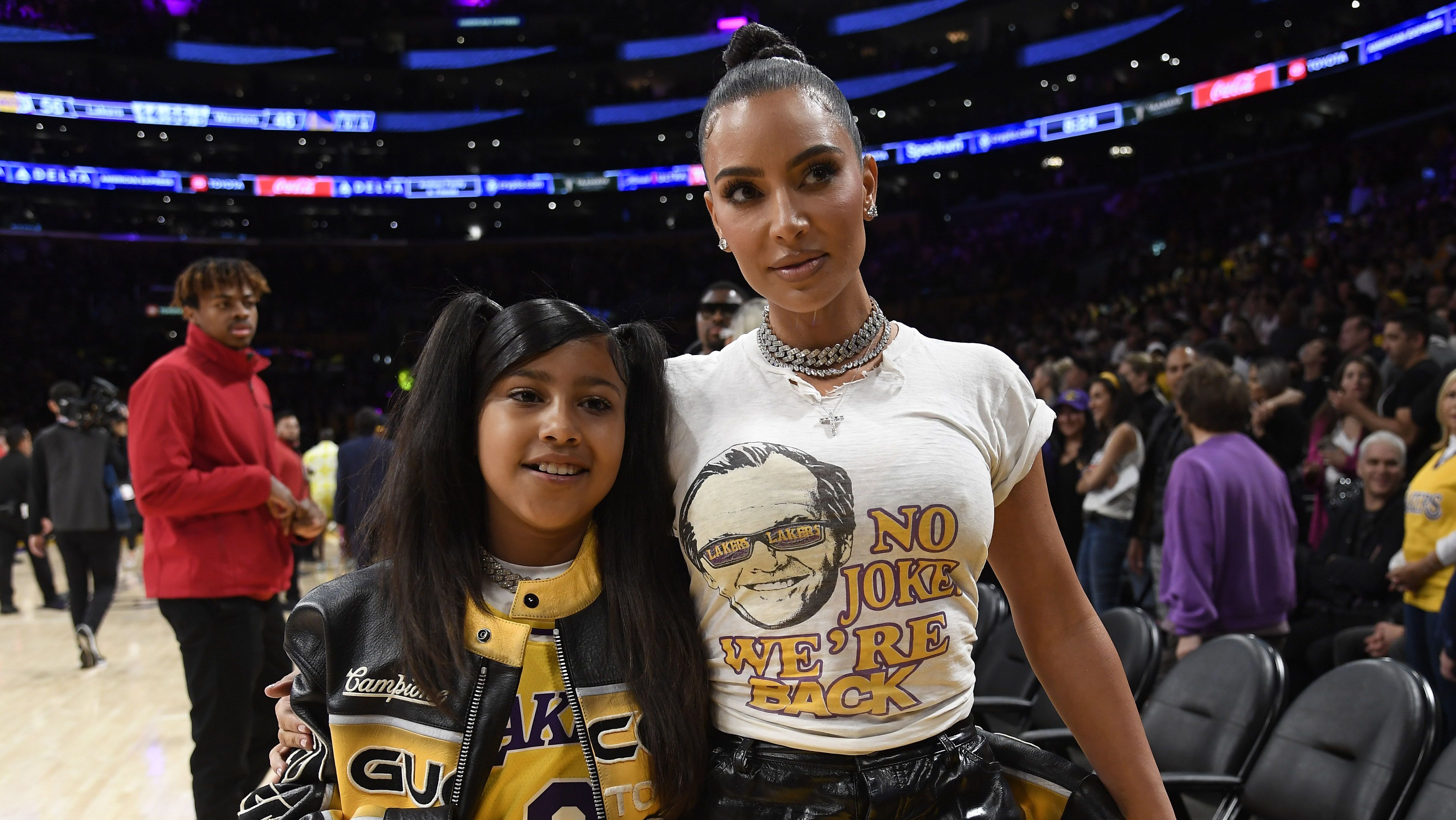 North West é filha de Kim Kardashian e Kanye West