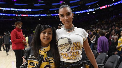North West é filha de Kim Kardashian e Kanye West