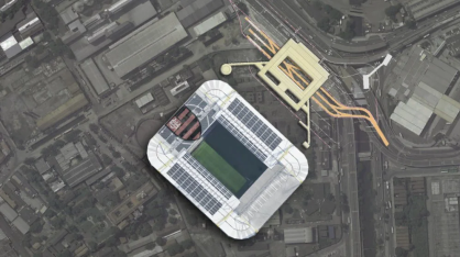 Flamengo tem a intenção de construir seu estádio próprio no terreno do Gasômetro, no bairro de São Cristóvão, Zona Norte do Rio de Janeiro