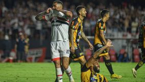 Luciano lamenta lance na eliminação do São Paulo para o Novorizontino