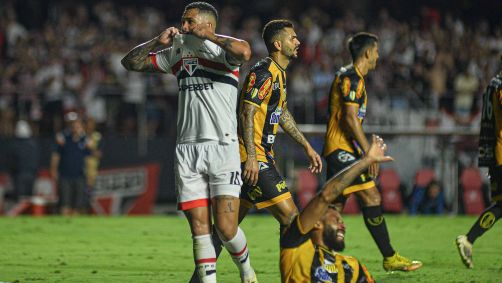 Luciano lamenta lance na eliminação do São Paulo para o Novorizontino