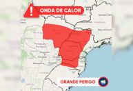 Onda de calor sufocante: Mapa do Inmet coloca 5 estados em alerta vermelho de grande perigo