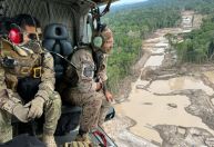 Em dois dias de operação, PF destrói 9 garimpos ilegais no Amazonas