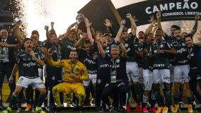 Palmeiras venceu o Santos no Maracanã e venceu a Libertadores 2020