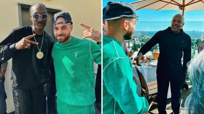 Papatinho comemora encontro com Dr. Dre, Snoop Dogg e Eminem
