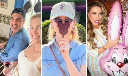 Confira como foi o domingo de Páscoa dos famosos