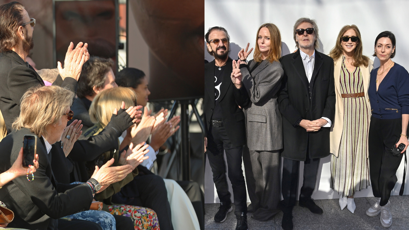 paul e família desfile