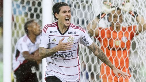 Pedro comemora gol contra o Fluminense na semifinal do Carioca