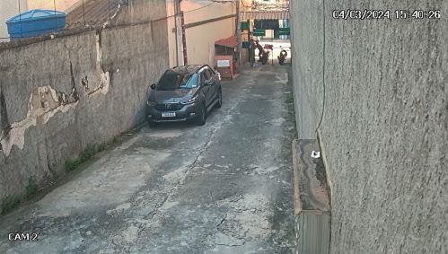 Momento em que o coronel da PM é revistado por criminosos