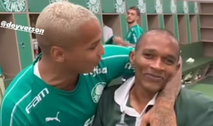 Post pai do Endrick