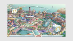 Pôster dos Jogos Olímpicos Paralímpicos de Paris 2024