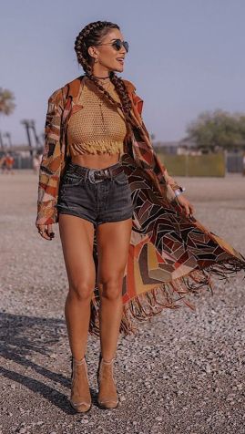 O uso de quimonos integra a tendência boho / Reprodução/Pinterest
