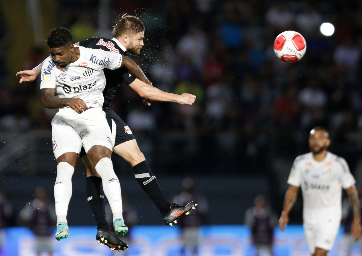 Red Bull Bragantino venceu o Santos por 1 a 0 na primeira