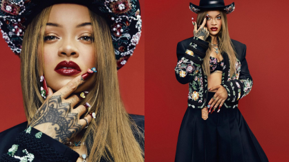 Rihanna é a capa do April Issue da Vogue China