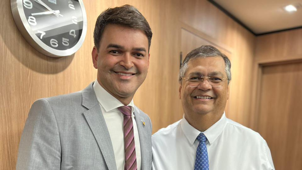 Rubens Pereira Jr. e Flávio Dino /Reprodução/X