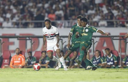 São Paulo e Palmeiras empataram por 1 a 1 no MorumBIS, pelo Paulistão