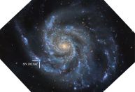 Cientistas descrevem as primeiras etapas de uma supernova em novo estudo
