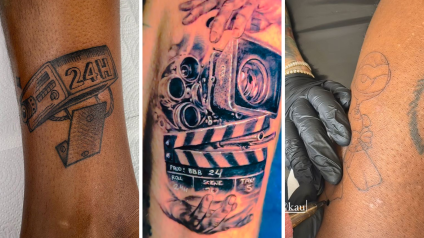 Alguns ex-BBBs já homenagearam o programa na pele / Reprodução/Instagram