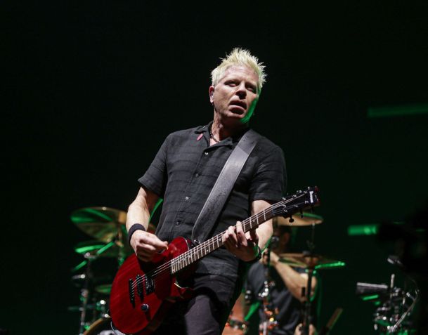 A banda The Offspring se apresenta no palco principal no 1° dia do festival Lollapalooza / Van Campos/Agnews
