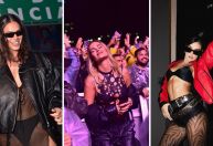 Tendência na Semana de Moda de Paris, transparência vira hit no Lollapalooza