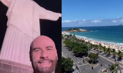 travolta no rio