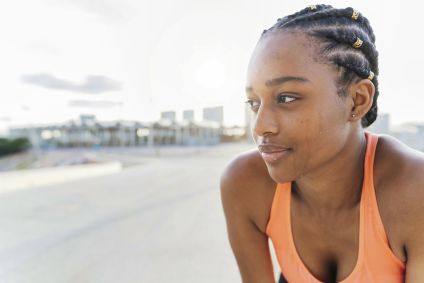 Mulher fazendo exercício