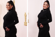 Vanessa Hudgens anuncia gravidez em tapete vermelho do Oscar