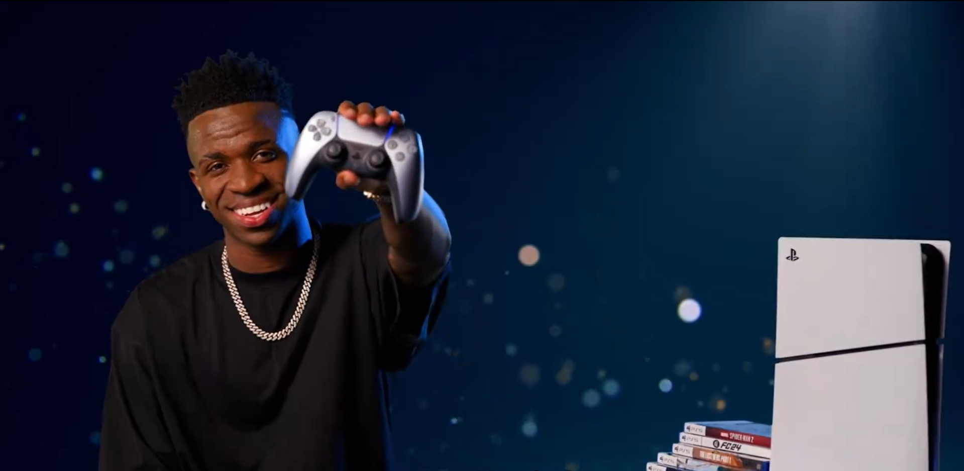 Vinicius Jr. vira embaixador da PlayStation